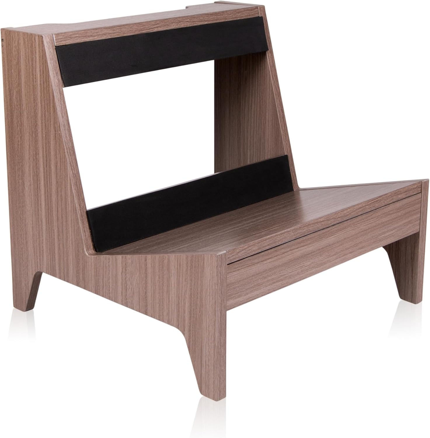 Gator Frameworks Elite Series Small Wooden Combo Guitar Amp Stand in Driftwood Grey Finish (GFW-ELITEGTRAMPSM-GRY)