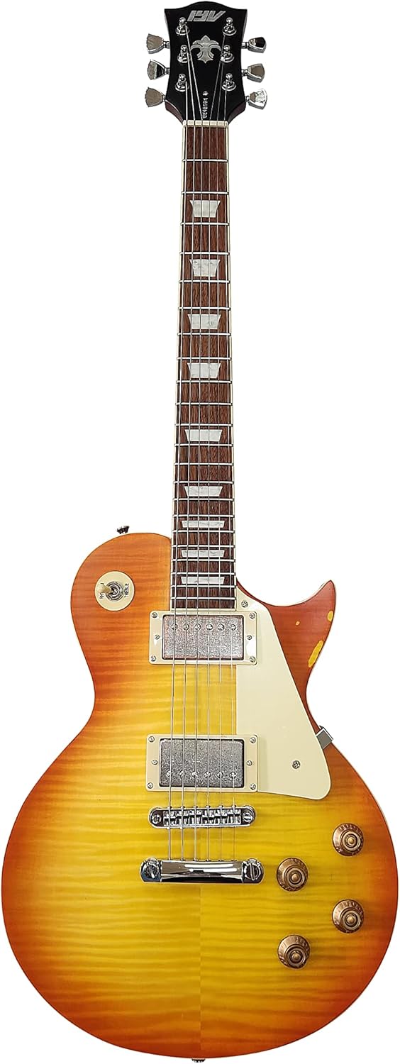 IYV ILS-300D Electric Guitar, Cherry Sunburst