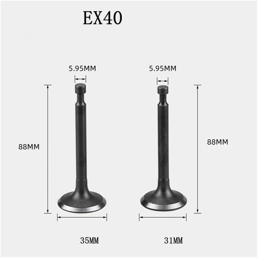 .& Set Fit for EX40 I4 E4 Engine Generator Inlet Outlet