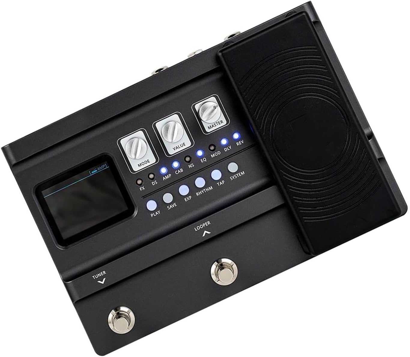 Professional Guitar Effects Pedals This Multi Effects Guitar Pedal Has 55 Built In Amp Models And Expression Pedals(BR)