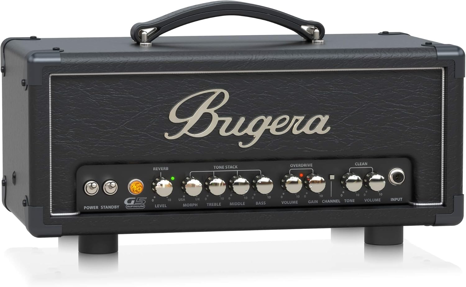 Bugera G5 INFINIUM 5-Watt Class-A Tube Amplifier Head with INFINIUM Tube Life Multiplier, MORPH EQ, Reverb and Power Attenuator