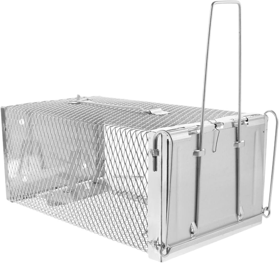 Rat Traps,Automatic Cycle Mouse Trap 1pcs Portable Household Mousetrap with Reusable Cage