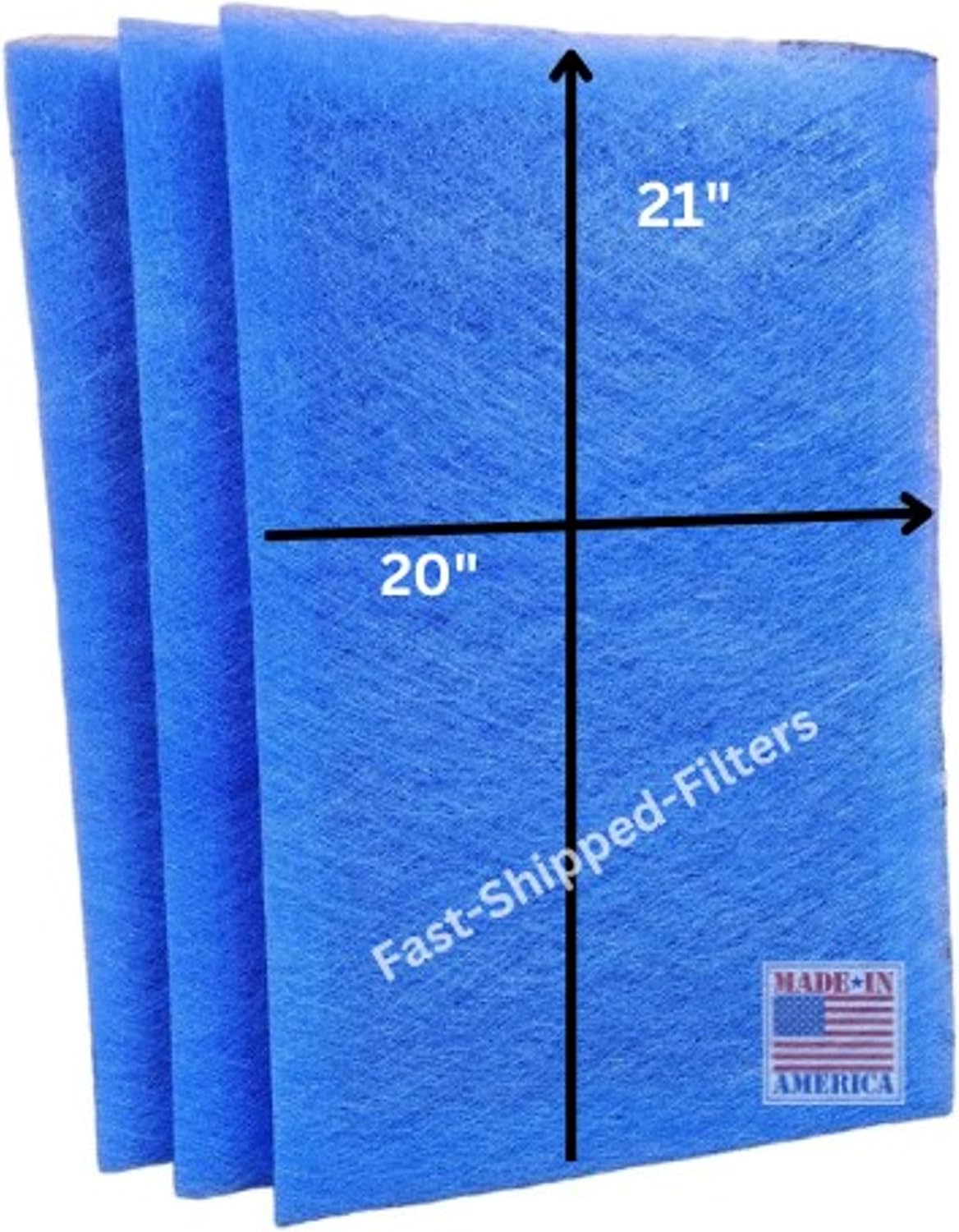 Fast-Shipped-Filters 3 Pack Compatible with Dynamic electronic air cleaner 21.5x23.5 replacement polarized filter pads refill P1000 1P215235C24