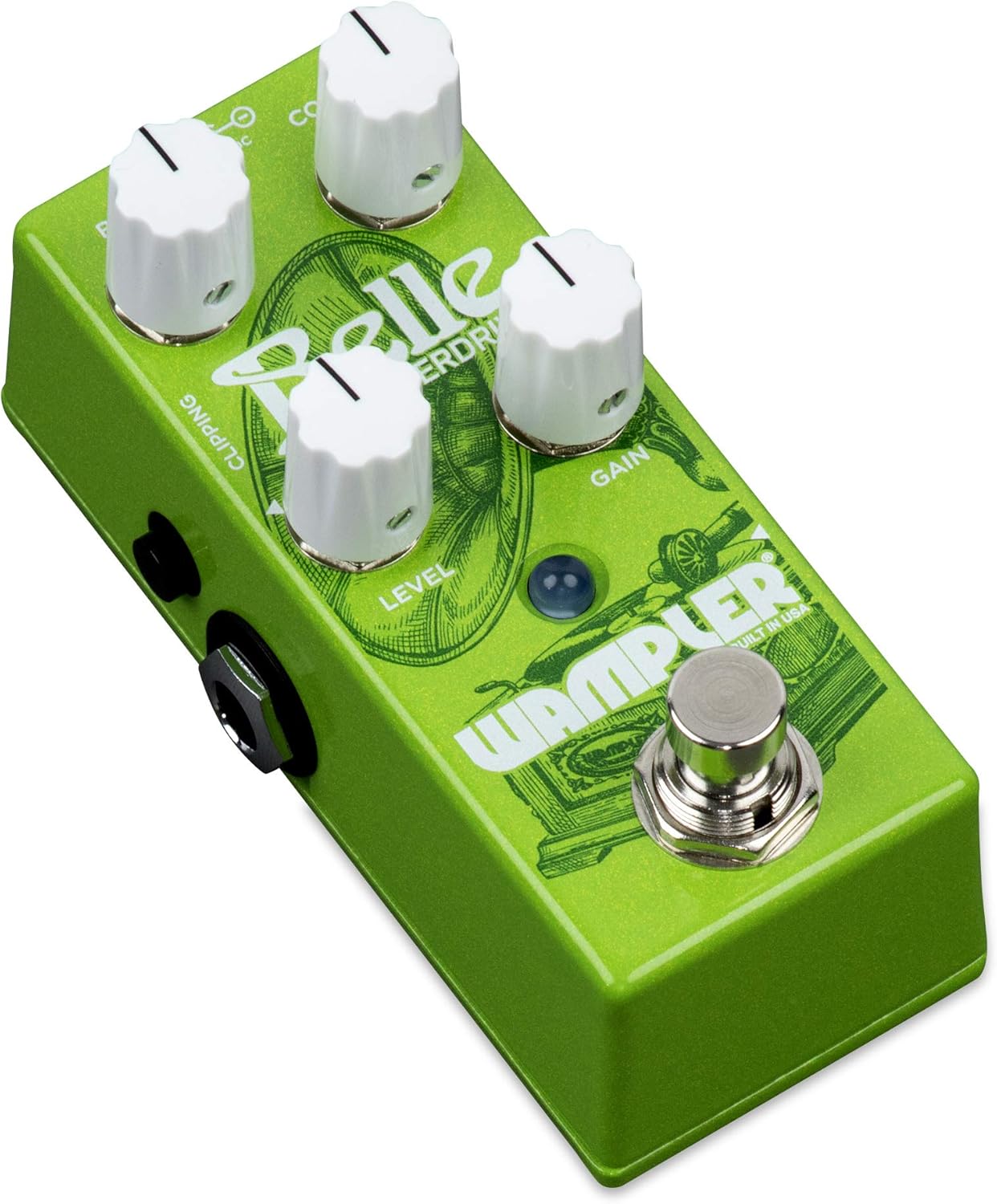 Wampler Moxie Overdrive Pedal, (WAMPLERMOXIE) & Belle Overdrive Pedal (B ELLE)