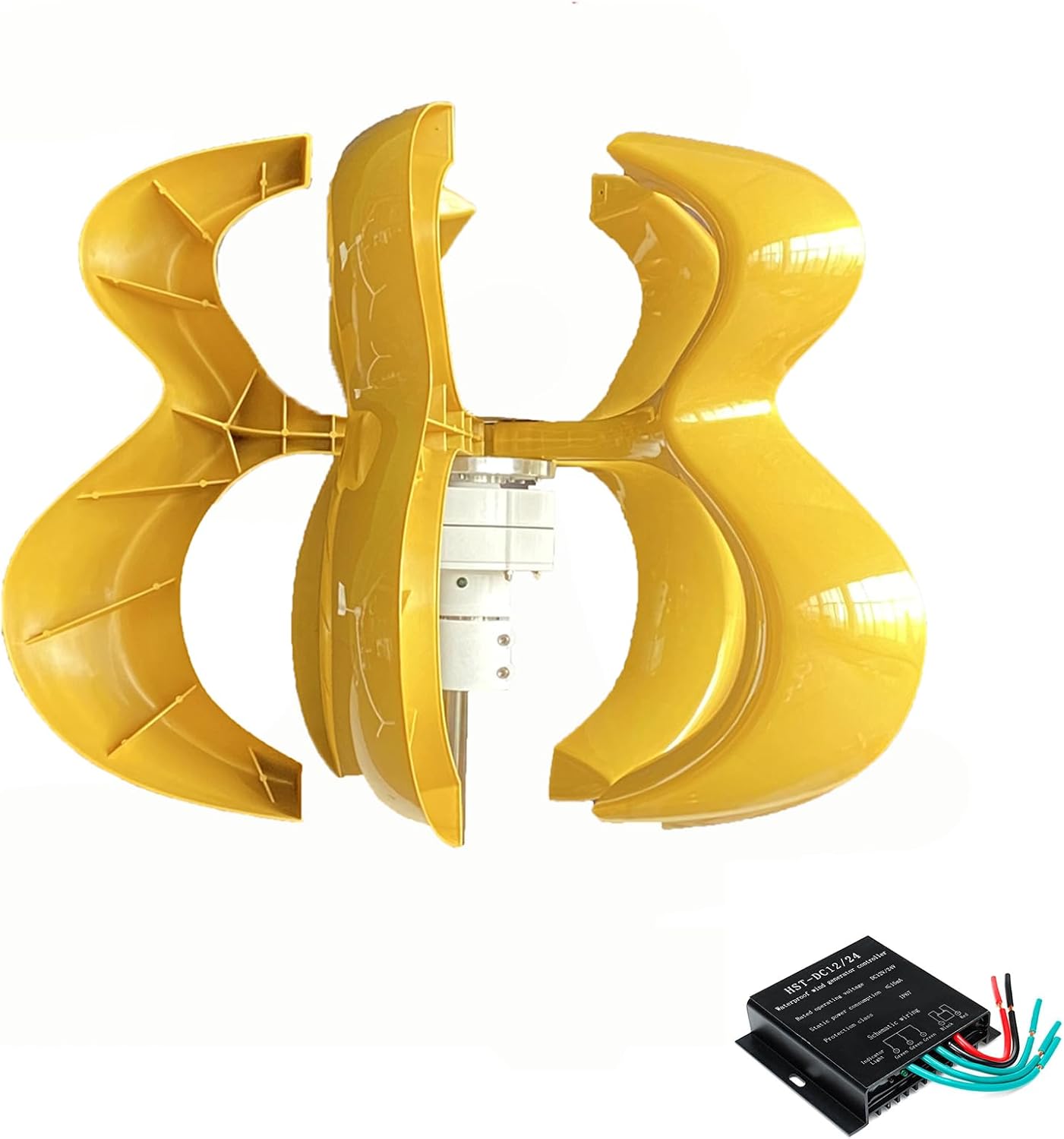 12000W Household Wind Turbine Generator with Low Wind Speed Start, with Controller 12V/24V/48V/220V Small Wind Power System, for Garden