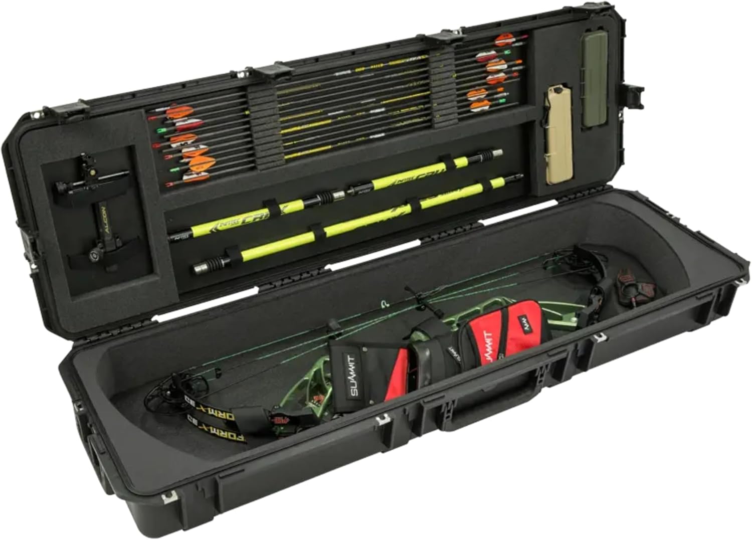 SKB Cases 2SKB-4009 Hard Exterior ATA 300 Category 1 Waterproof Short Double Rifle Transport Case