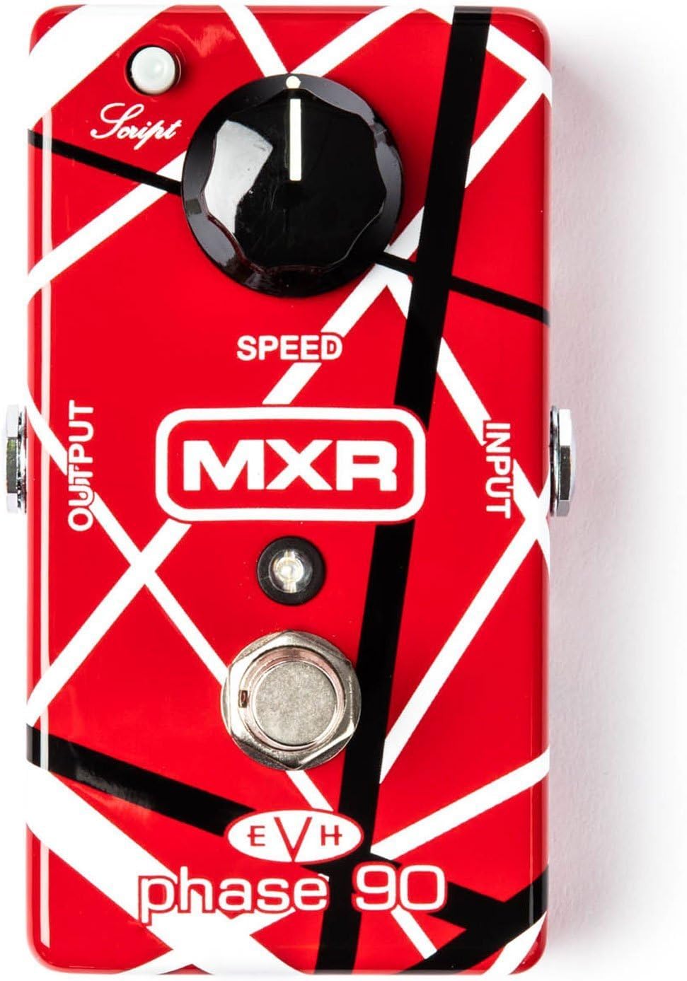 MXR EVH90 Phase 90 Effects Pedal Bundle w/2 Patch Cables, 9V Power Supply, and 6 Assorted Dunlop Picks