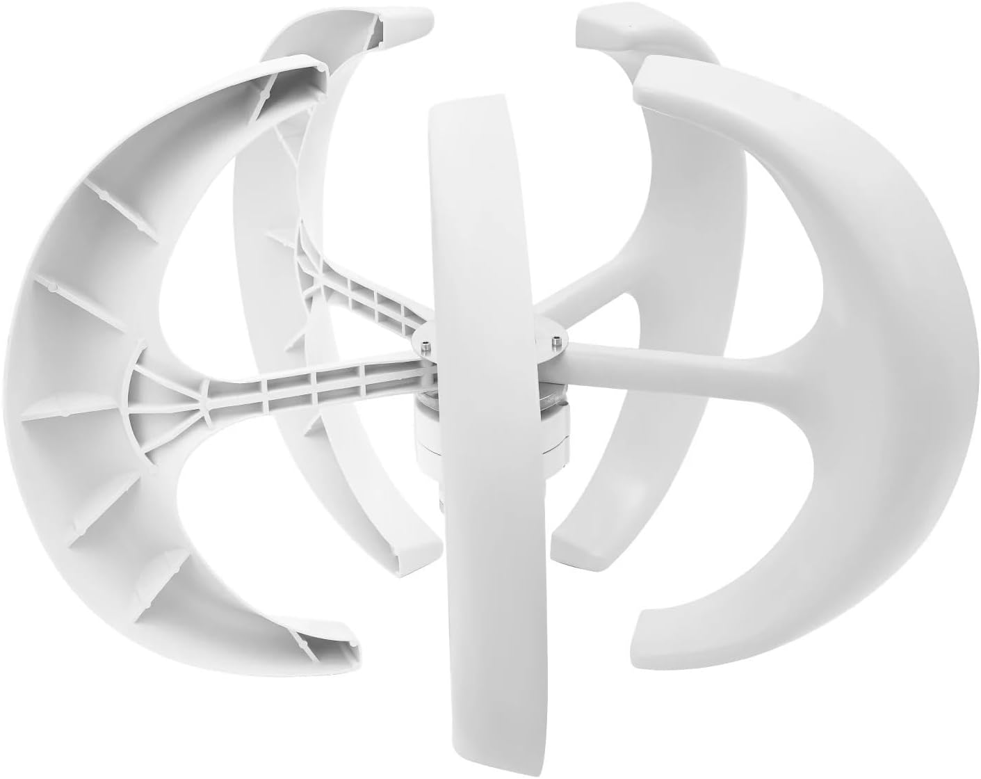 Wind Generator, 300W 12V/24V Wind Generator Solar Turbines Lantern 5 Blades Electromagnetic Control IP67,Wind Turbine(12V)