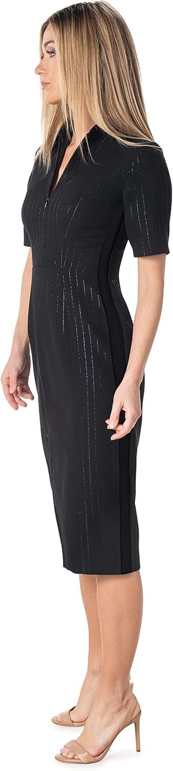 Dress The Population Womens Gloria Sheath Midi Dress
