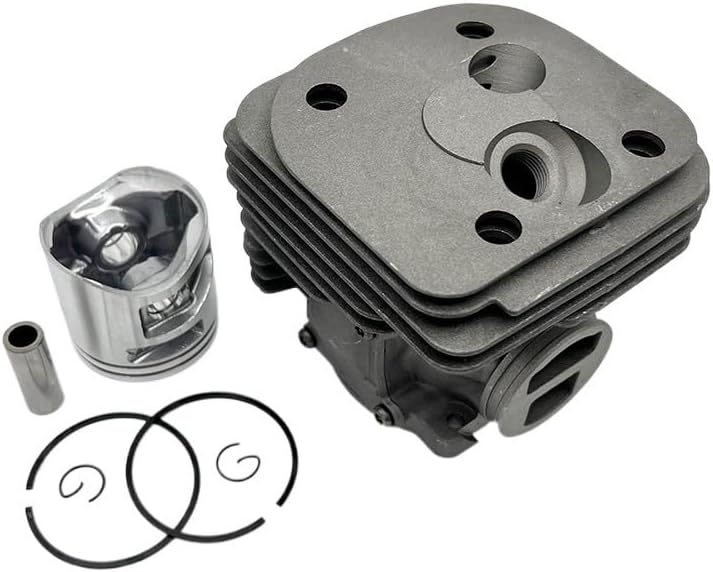 [Outdoor Tools] 50mm Cylinder Piston Kit Fit for Husqvarna 372XP X Torq 372 365 X-TORQ for Jonsered cs2172 Chainsaw Engine Spart 575255702 575255701 [Replacement Parts]