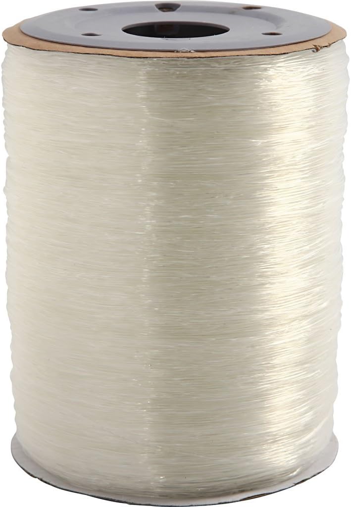 Elastic Beading Cord, 1 mm, round, 500 m