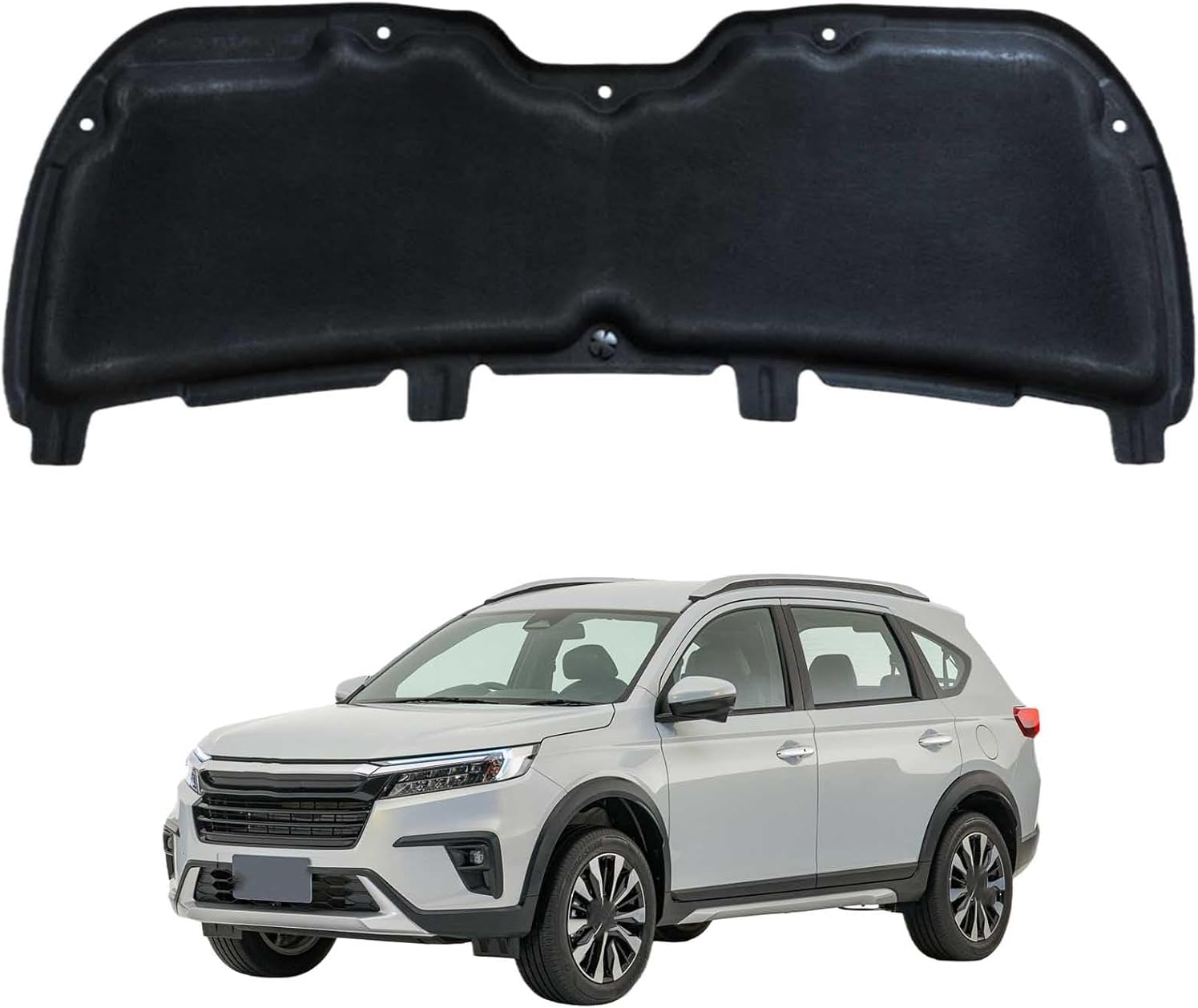 Car Front Hood Engine Sound Pad for Honda BR-V 2022, Heat Insulation Cotton Mat Cover Soundproof Car Accessories