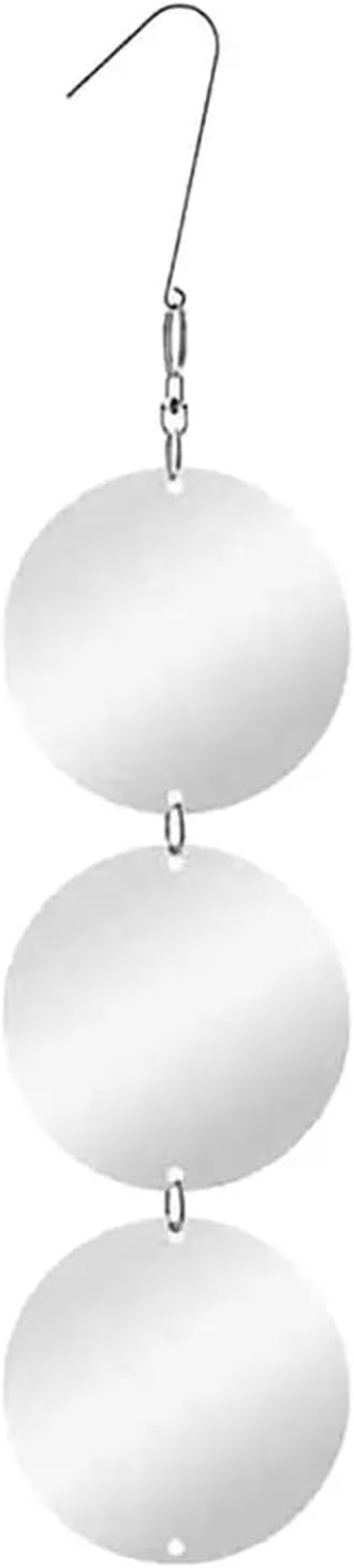 8-32pcs Upgraded Mirror Reflective Highly Double-Sided Bird Repellent Scare Discs Set Reflectors(32pcs)