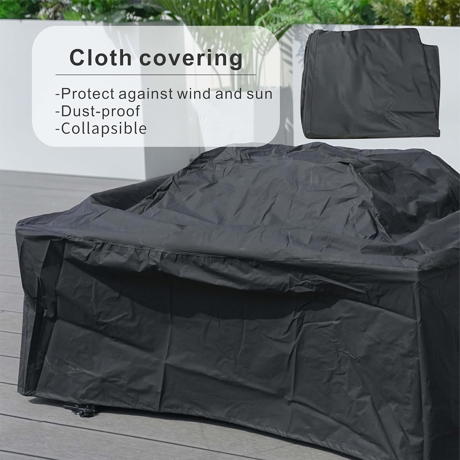 Fire Pit Table (Black)