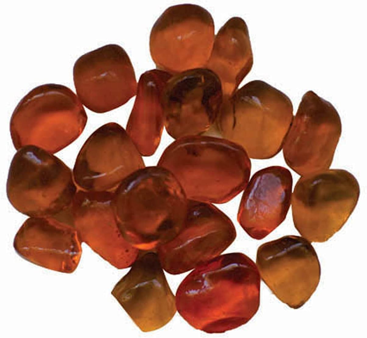 Amantii Orange Fire Beads (AMSF-GLASS-10), 5 Pounds