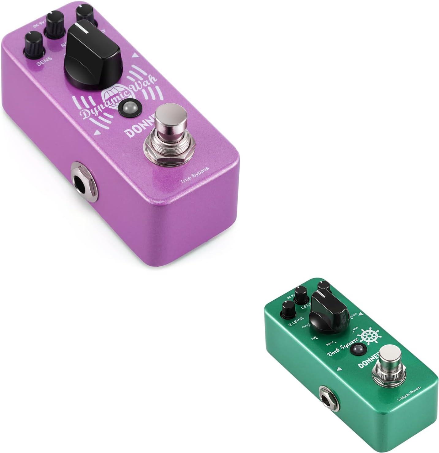 Donner Reverb and Auto Wah Guiar Pedals