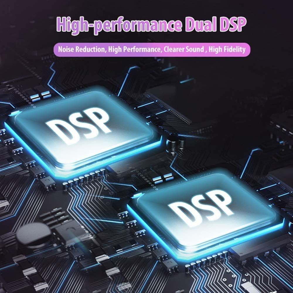 V8,Live Sound Card with Effects,2 Channel USB Audio Mixer Sound Mixing Consoles Amplifier,Handheld Microphone Voice Changer Sound Effects Machine for Compu