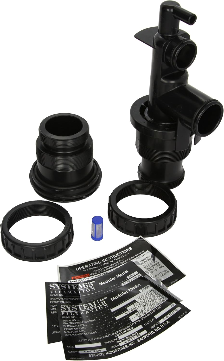 Pentair 25021-2025 Sand Conversion Replacement Kit Sta-Rite System 3 SS-Series Pool and Spa Sand Filter