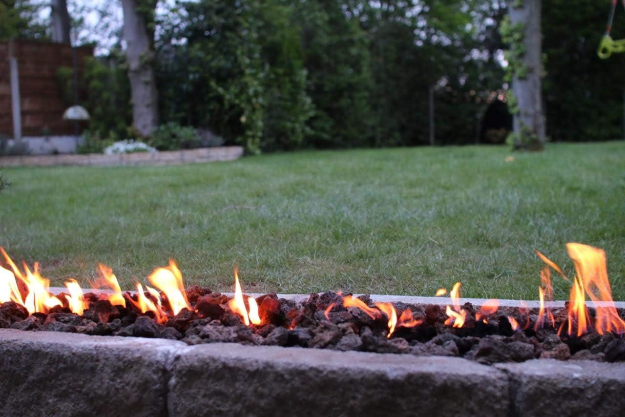 EasyFirePits Lifetime Warranted 316 Stainless Steel Single Extendable Linear Burners (36.00, 36 Inch Straight Extendable Burner)