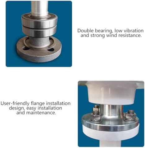 9000W Vertical Wind Turbine Generator Kit for Home & Marine – 48V/24V/12V 3 Phase AC Permanent Magnet with Controller, Ideal for Garden, Boat & Off-Grid Power Solutions