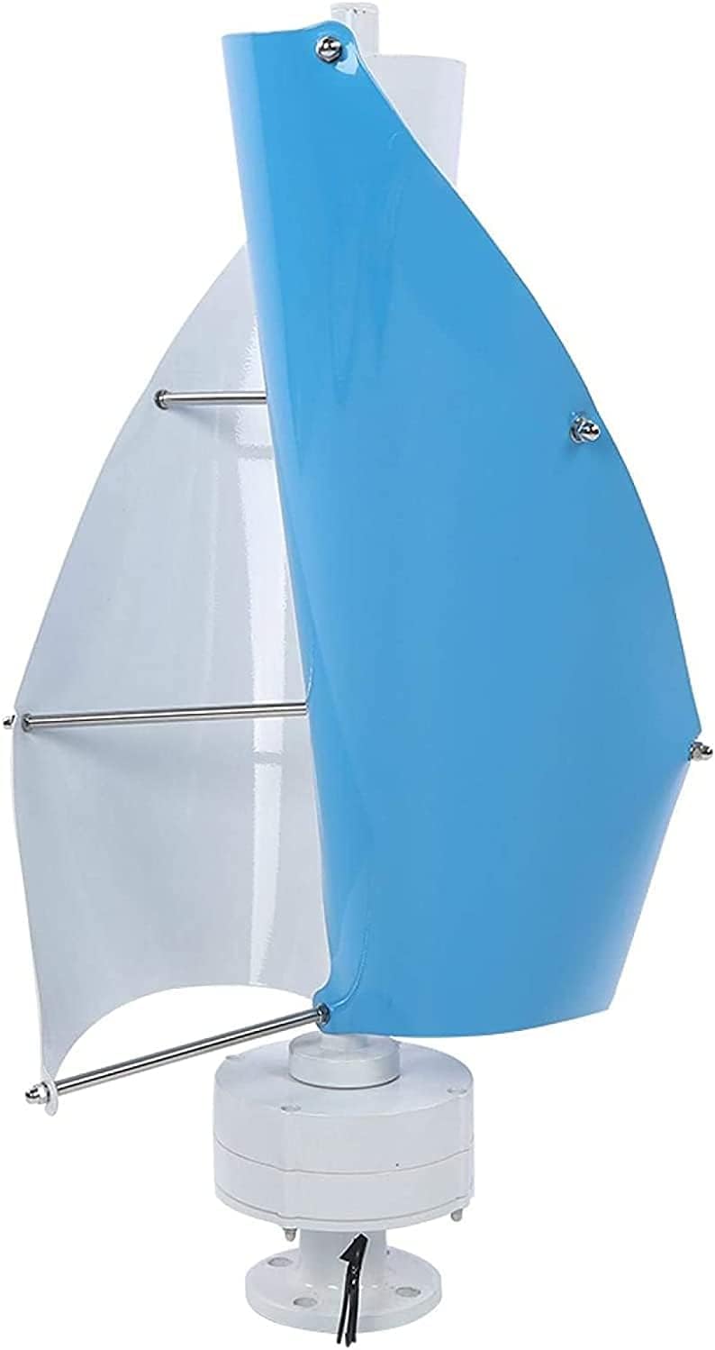 Vertical Spiral Wind Power Turbine Generator, 5000 W Wind Generator, Helix Wind Turbine System with Magnetic Levitation Axis for Industry