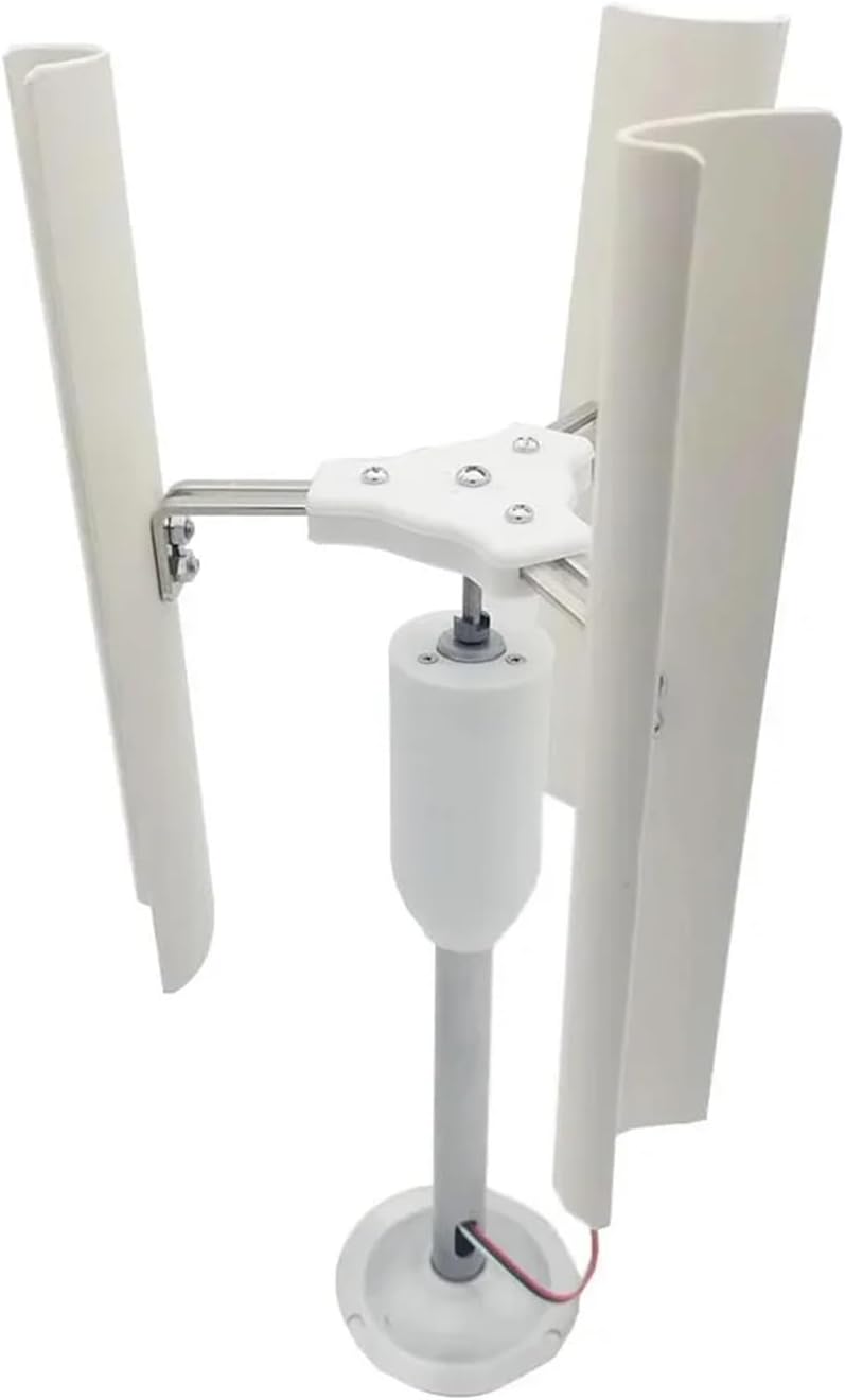 Wind Power DIY Kit 12V Three-Phase Wind Turbine Model DIY Wind Turbine Vertical Axis Wind Turbine Teaching Model Learn About Renewable Energy & Power