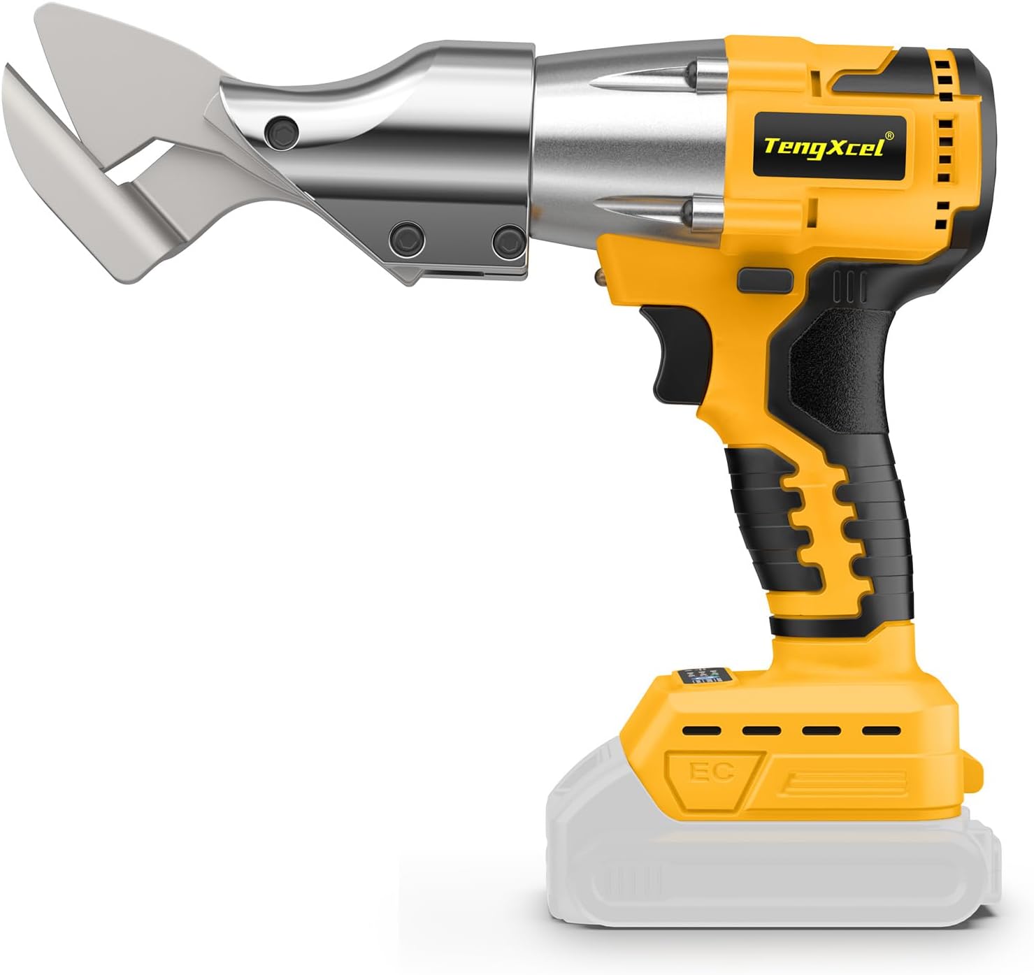 Cordless Metal Shears for Dewalt 20V Max-14GA Steel Metal Cutter for Cutting Sheet Metal, Leather, and Carpet with 360° Pivoting Head. Long-Lasting Cutting Power with Brushless Motor(NO Battery)