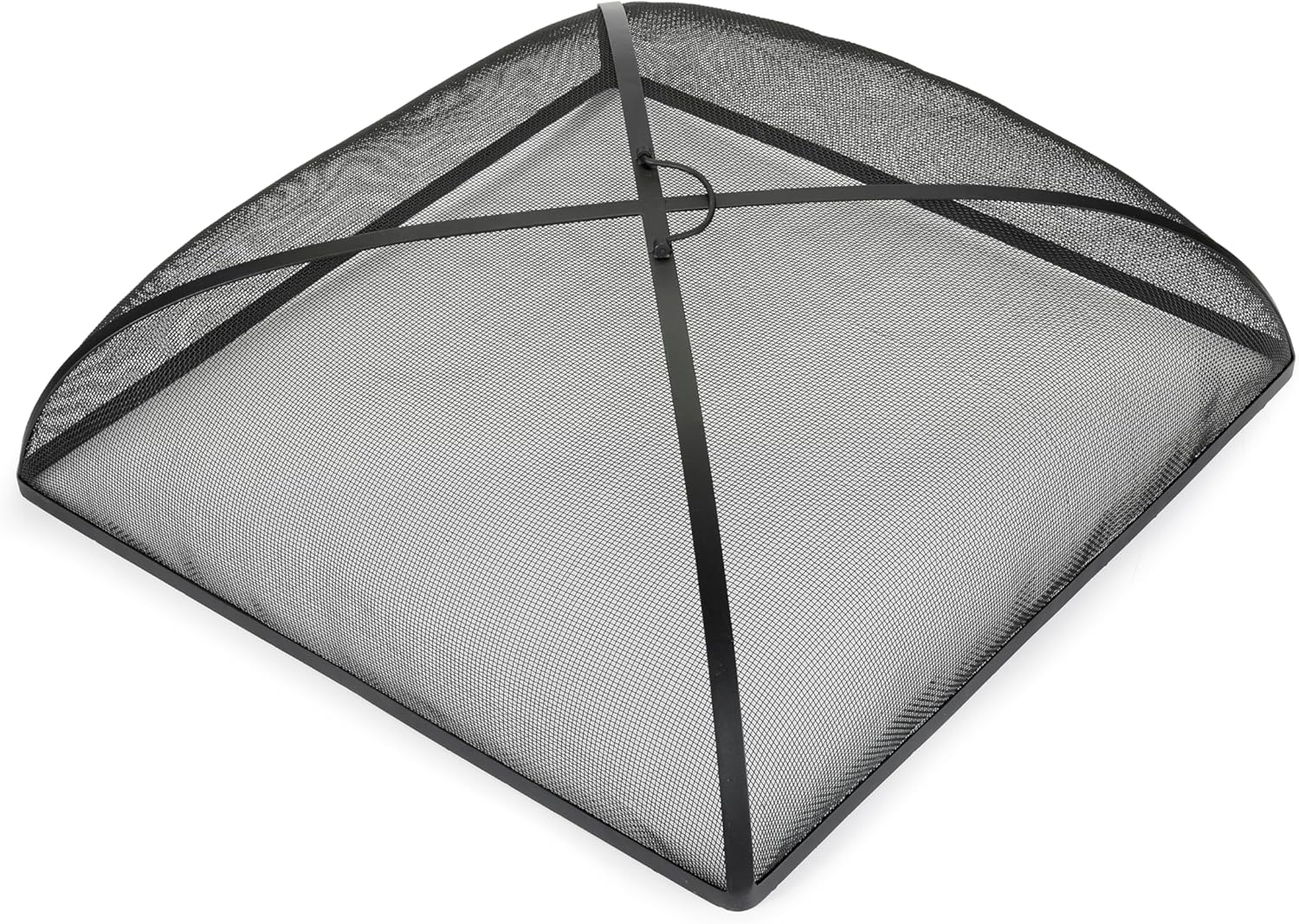 Good Directions 782 Heavy Duty Fire Pit Spark Screen Square Cover with Mesh, Handle and Lifter, 30
