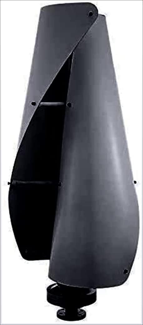 12000W Vertical Wind Turbine, 2-Blade Household Magnetic Wind Turbine Generator Renewable Energy for Home Outdoor Garden