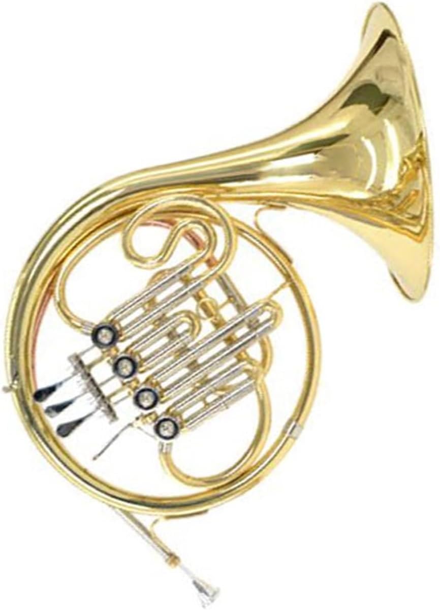 4 Key French Horn Brass Instrument French Horn Integrated Or Split Single Row Four Keys For B Flat Performance(Integrated)