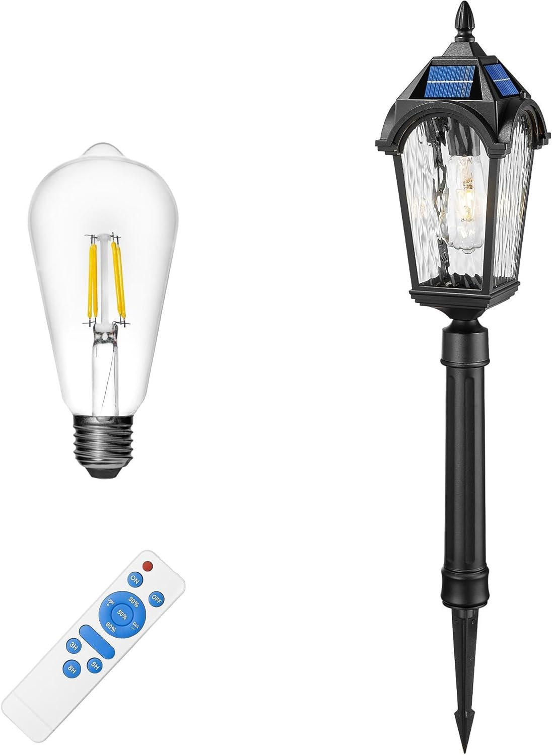 FEMILA Solar Post Lights Outdoor, 35.8