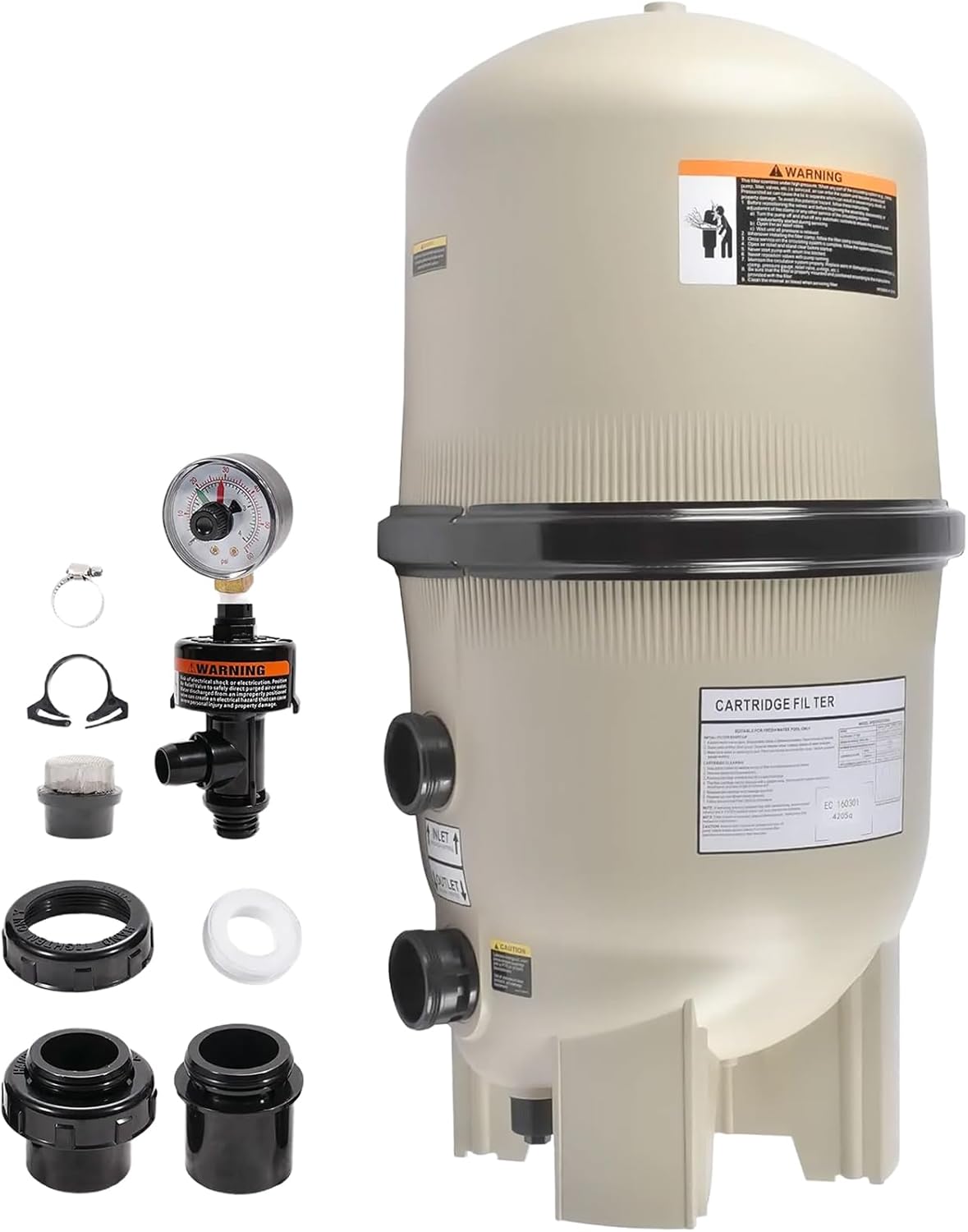 EC-180008 FNS Plus 48 Sq. Ft. D.E. Pool Filter (180008)
