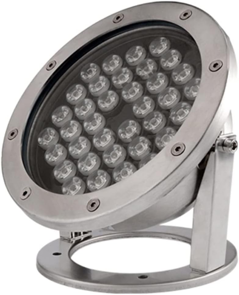 Ac/Dc 12V, 24V, 220V 36W Led In-Ground Deck Lights Path Light Landscape Led Underground Outdoor Decorative Spotlight High Brightness/Yellow Light_220V