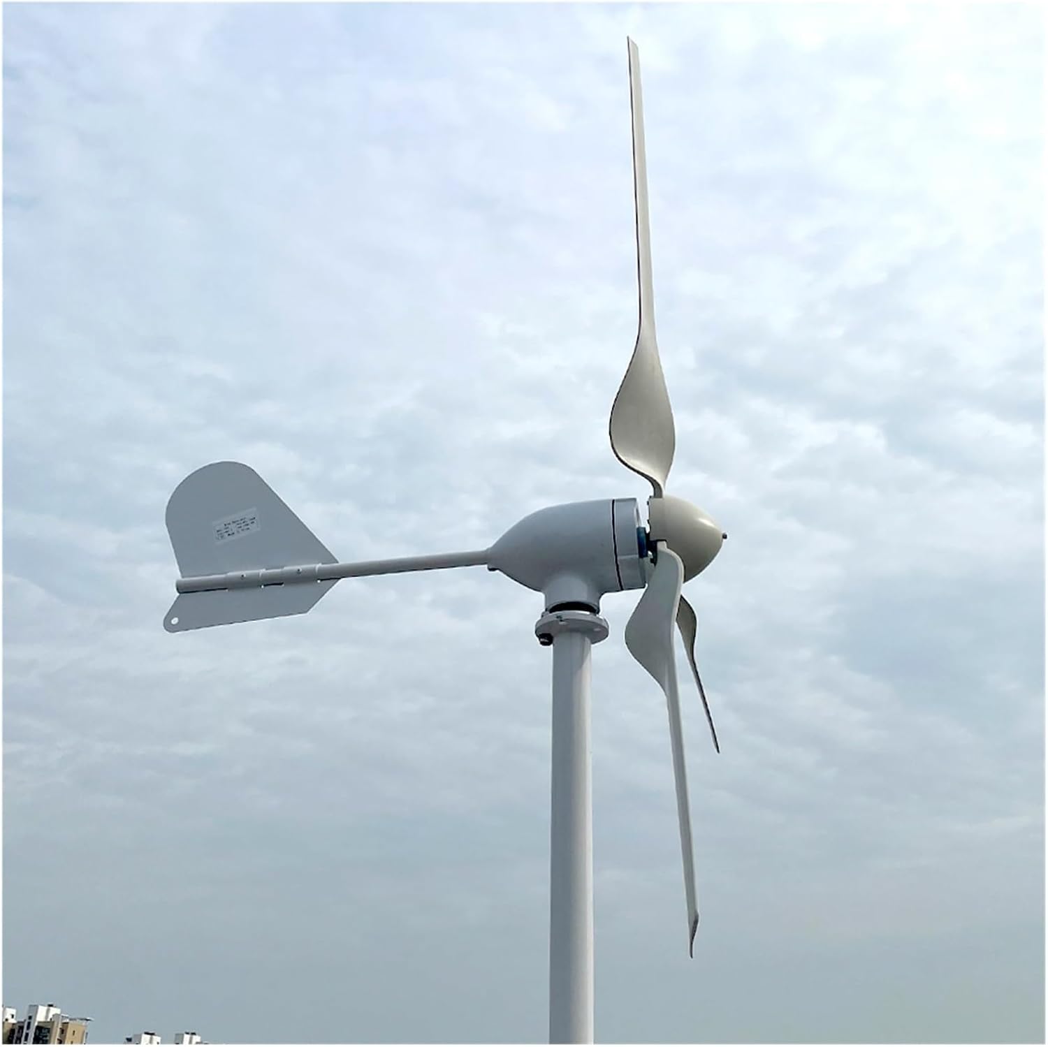 10KW Wind Turbine Generator 10000W 12V 24V 48V Small Windmill 10KW Wind Generators with MPPT Hybrid Controller for Home Low Starting Speed for Home(Off Grid System,12V)
