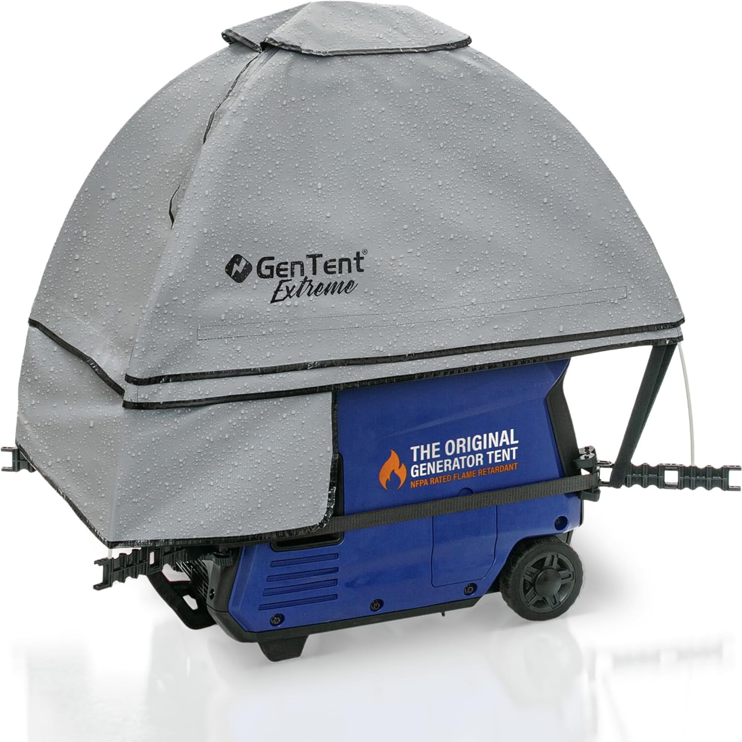 GenTent Generator Running Cover - Inverter Kit (Extreme, Grey) - for Fully Encased Inverter Generators