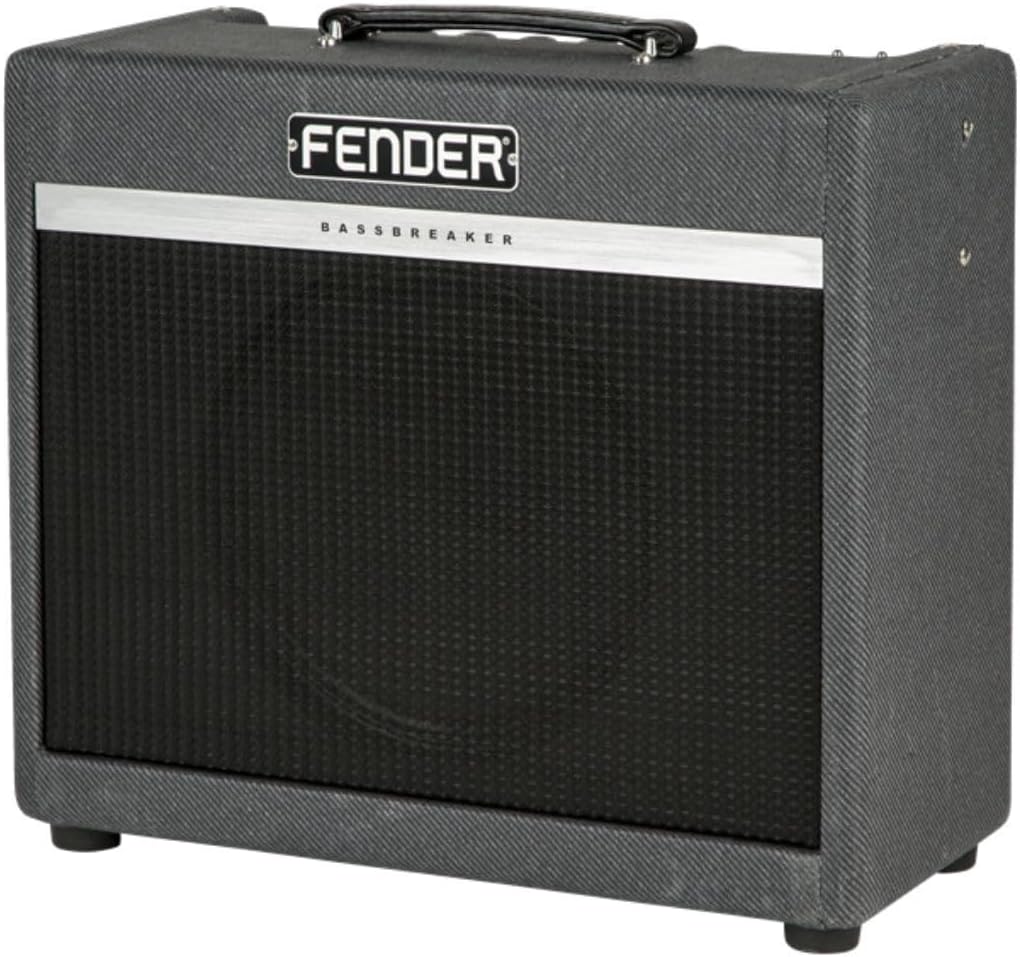 Fender Bassbreaker 2262000000 15 Amplifier Combo 120V, Gray Tweed