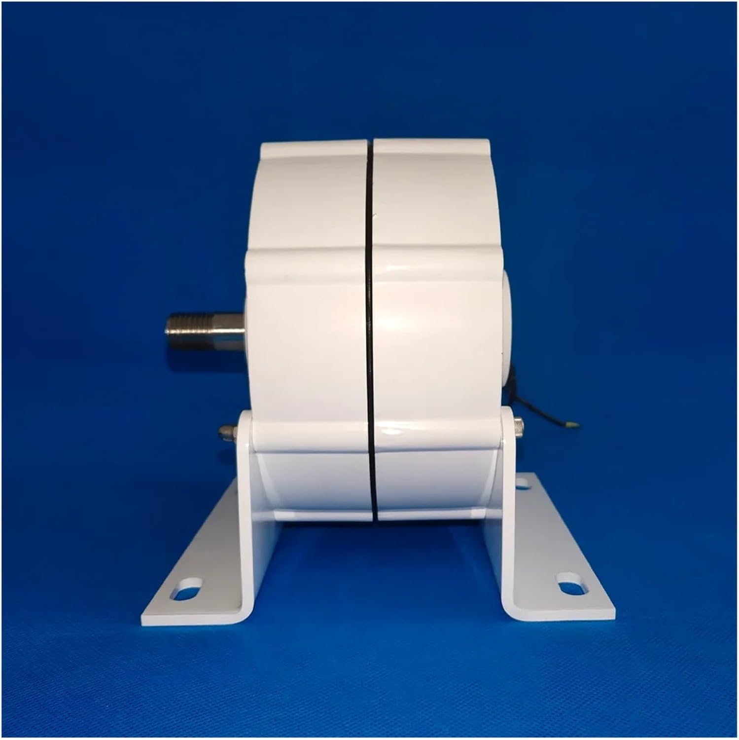 Wind Turbine Generator Kit, 1500W 12V 24V 3 Phase Gearless Permanent Magnet Generator Use for Wind Turbine Water Turbine for Hybrid Solar Wind System(No Base,Double Shaft_12V)