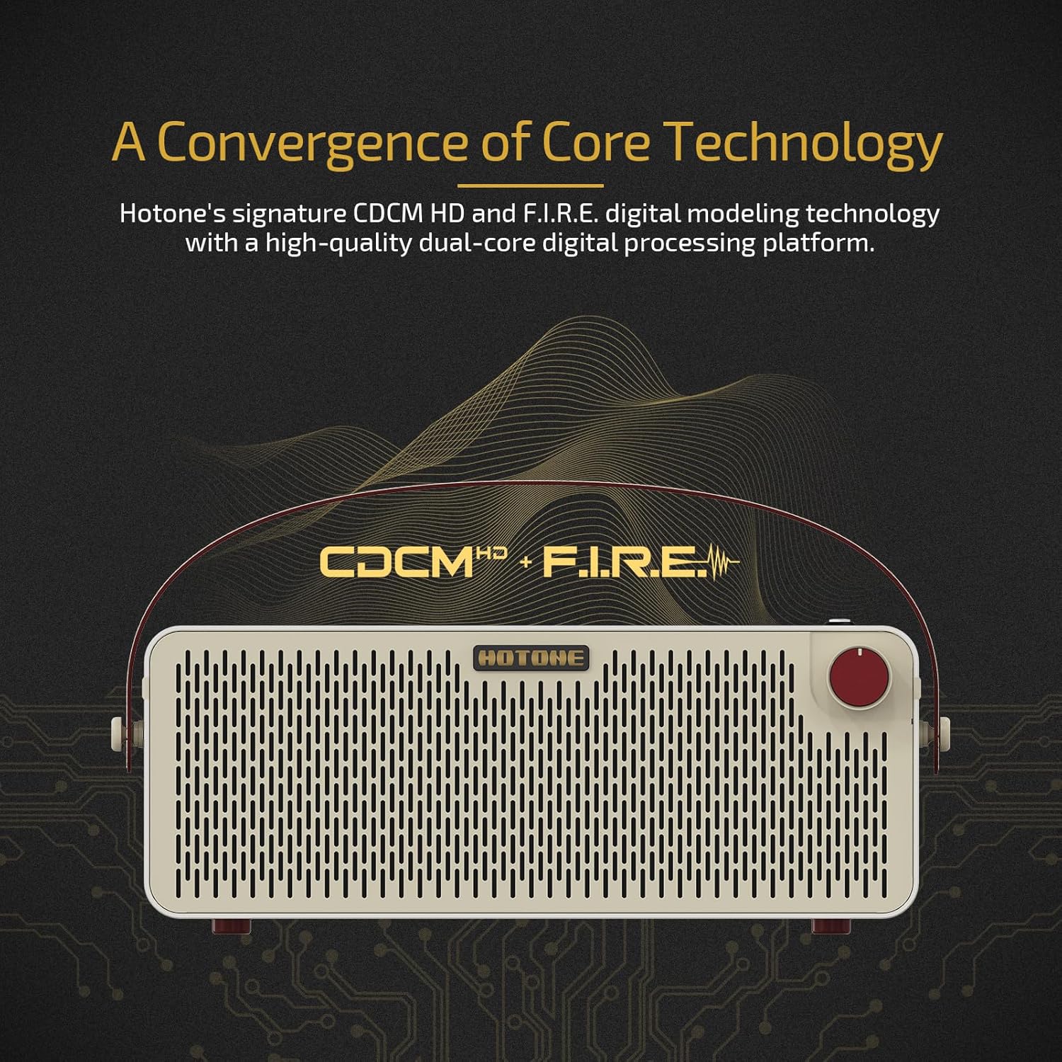 Hotone Pulze 30-watt Portable Modeling Amplifier - Luna