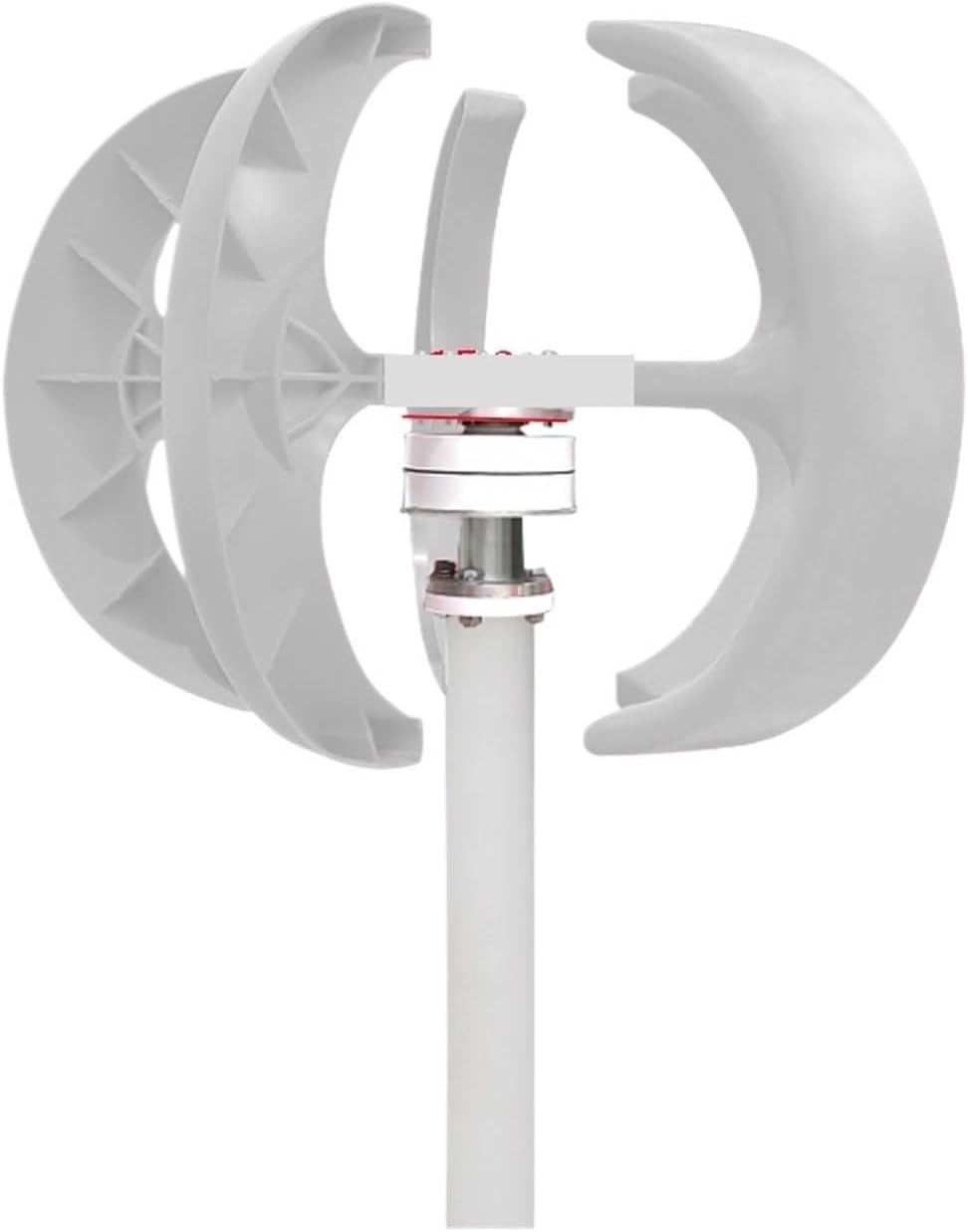 Wind Turbine Generator Kit, 600W 24V Lantern Type 5-Blade Vertical Axis Wind Turbine nerator Garden Boat Wind Motor for Hybrid Solar Wind System