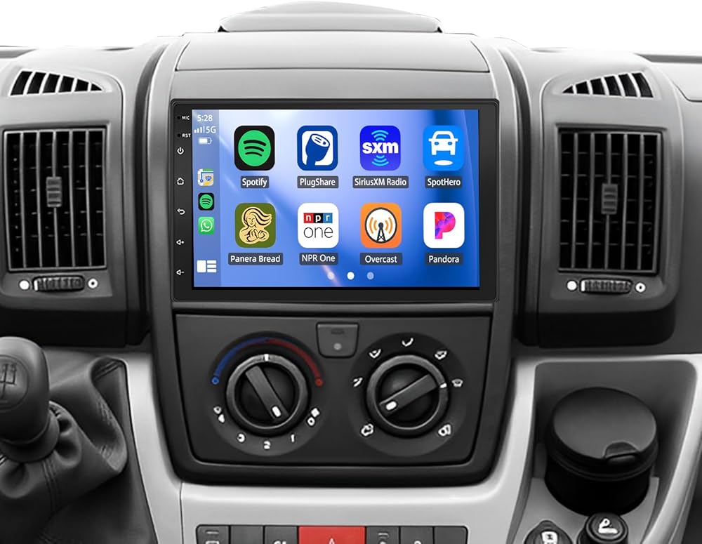 Android 14 4+64GB Car Stereo Radio for Isuzu N Series (NNR/NPR/NPS/NQR) Truck Car Stereo 7 Inch Touch Screen with Wireless Carplay Android Auto AHD Backup Camera