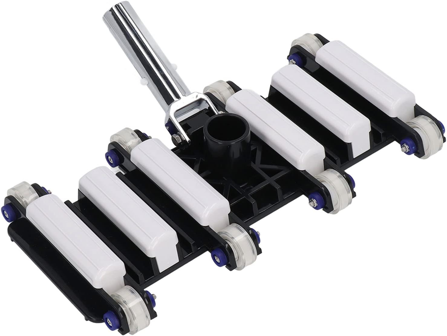 Swimming Pool Vacuum Head, Pool Vacuum Head with Wheels, 14in Manual Pool Vacuum, Plastic Handheld Pool Cleaning Suction Head for Pool Cleaning Equipment & Accessories