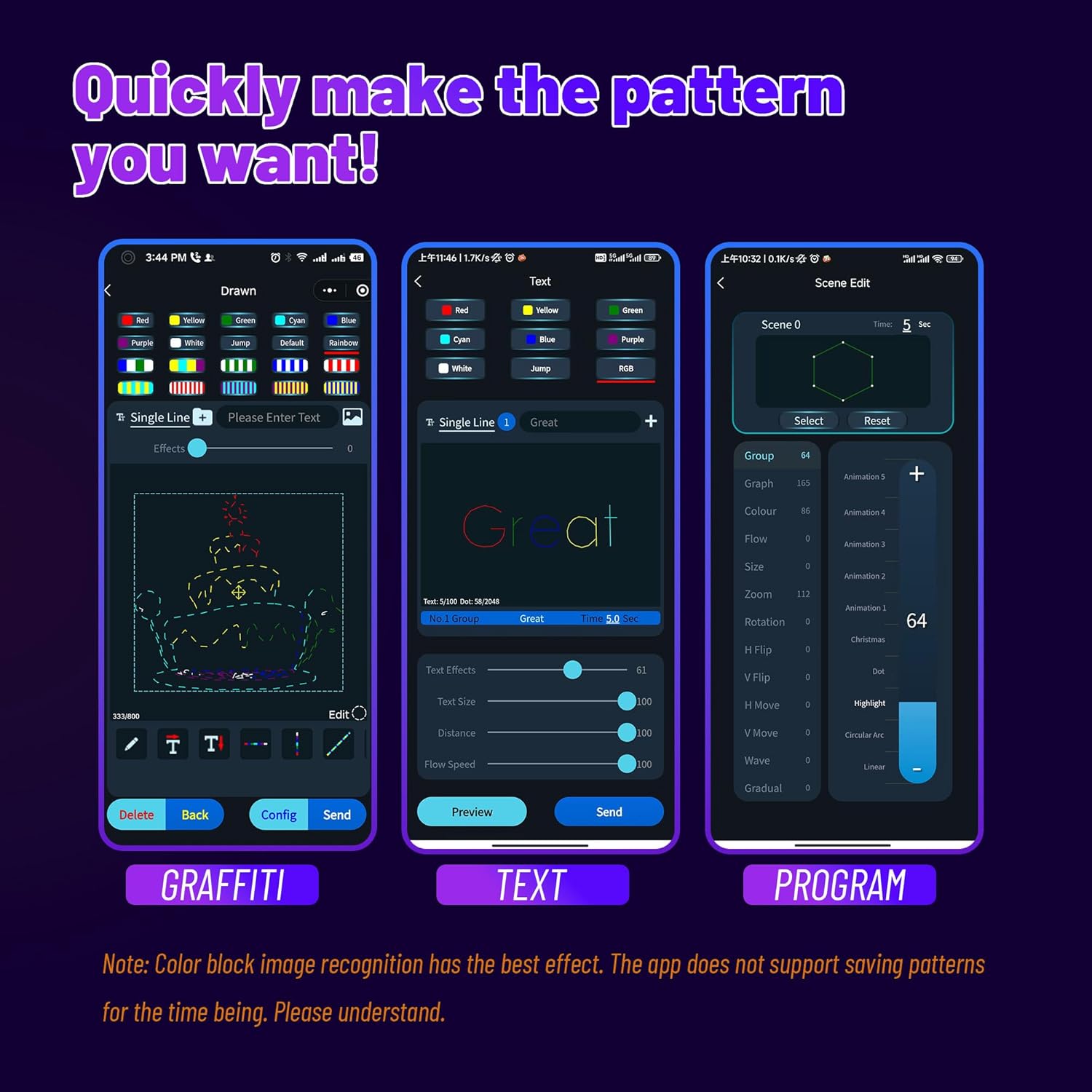 DJ Laser Light with App Control, 3D Animation Laser Projector for Party, Supports Custom Drawings, Text Playback, Personalized Programming, Sound Activated Laser Machine for Stage, Disco, KTV, Bar