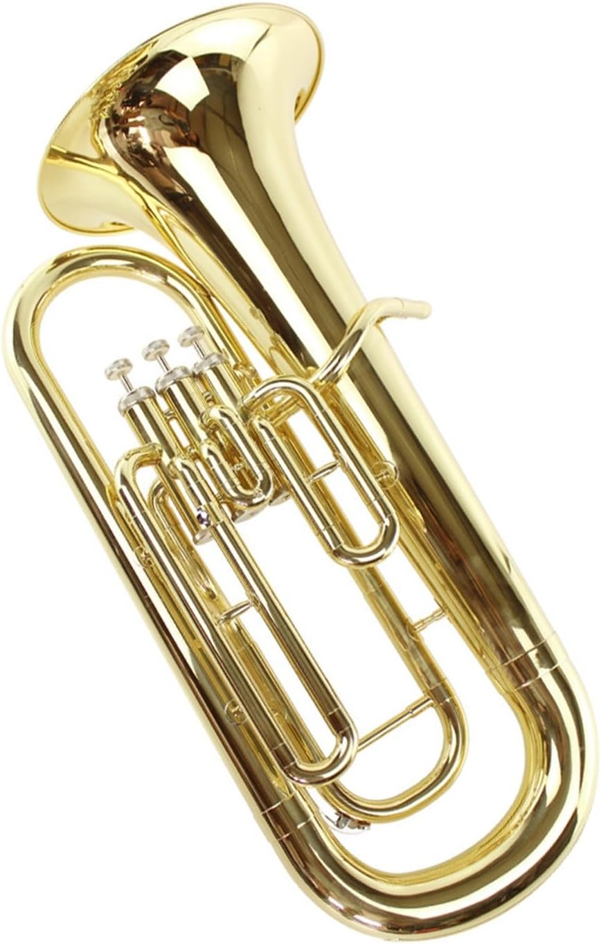 Euphonium in B flat three key instrument suitable for professional performance