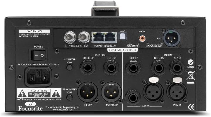 Focusrite ISA ADN2 Two-Channel Precision Analog-to-Digital Card with Dante Connectivity