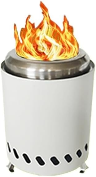 Outdoor Fireplaces Portable Stainless Steel Double Combustion Camping Brazier Fire Pit Wood Heater Fire Pits