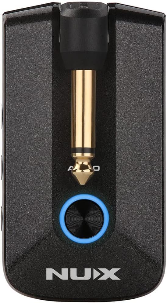 NUX Mighty Plug Pro MP-3 Headphone Amp for Guitar/Bass - Bundle with Snark-X Tuner and Dunlop Pick Pack