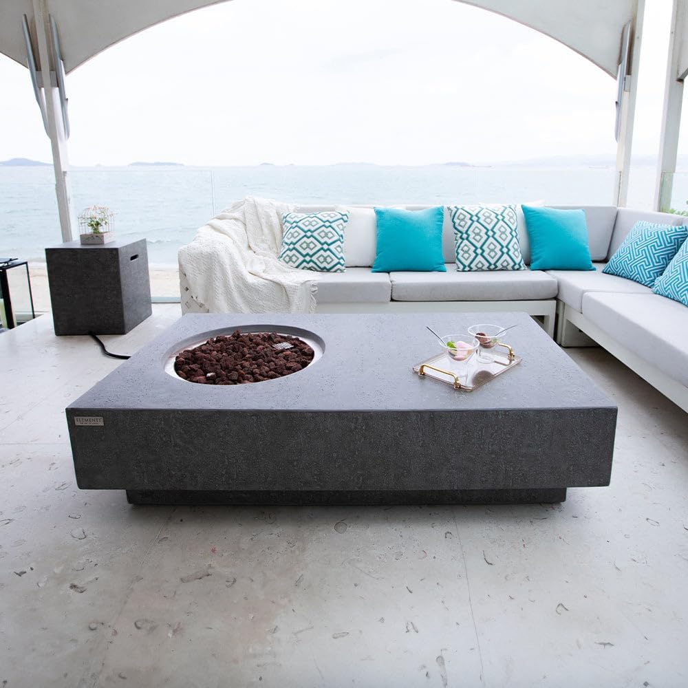 Metropolis Concrete Fire Pit 56