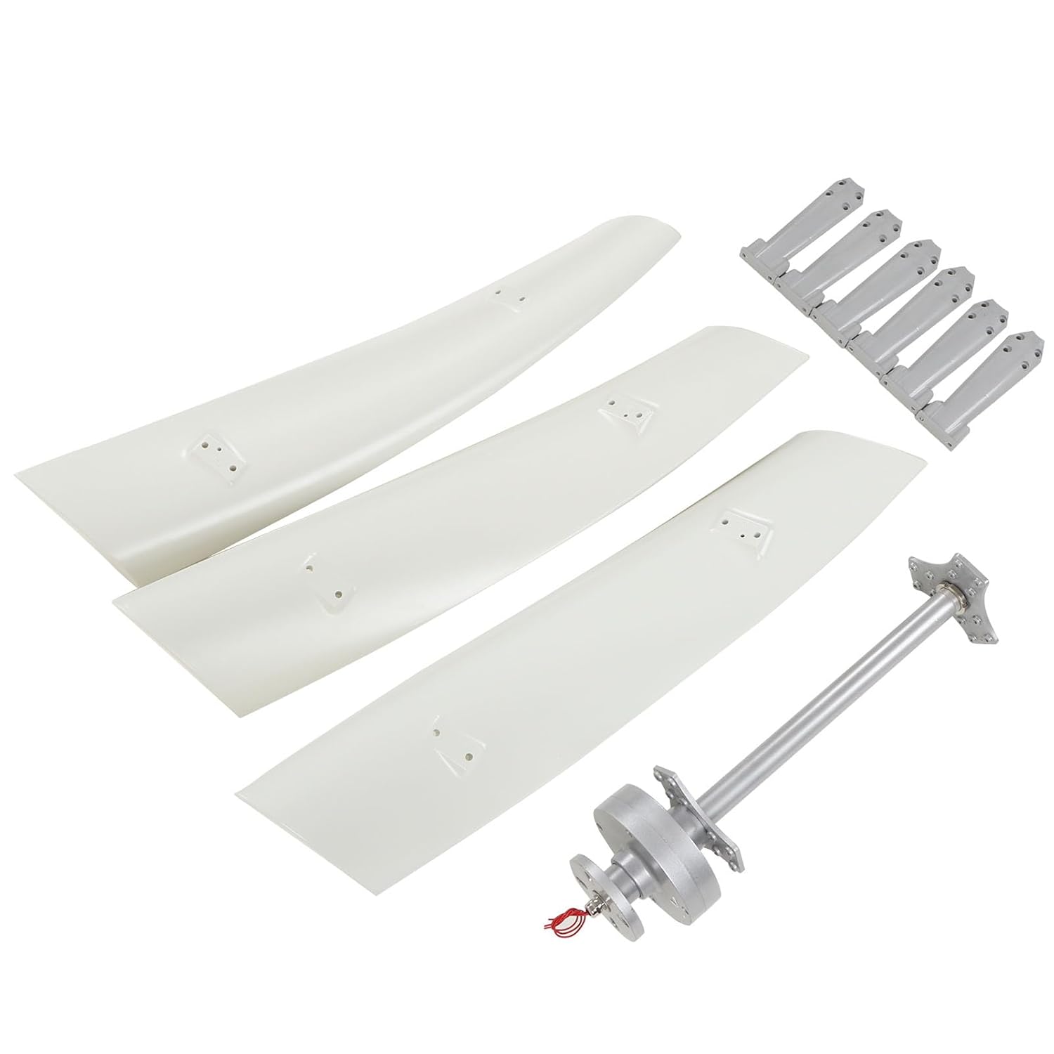 Vertical Wind Turbine Generator Kit with MPPT Controller Low Vibration and Noise Maglev Wind Power Generator for Marine RV Home 800W (12V)