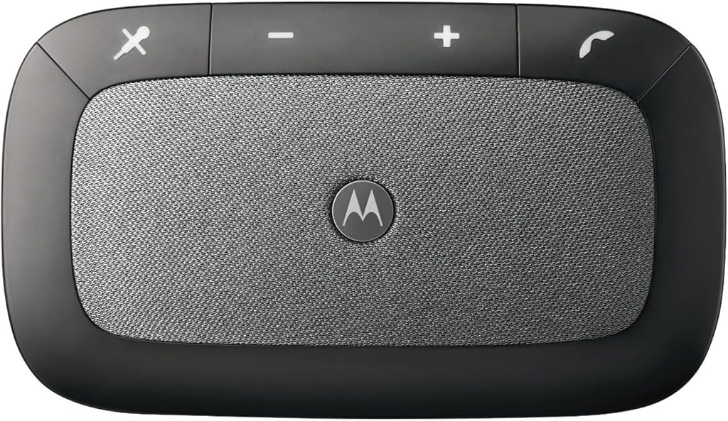 Motorola Mobile Accessories Sonic Rider SP-005BK/89589N Bluetooth Wireless in-Car Speakerphone New Version - Black - Retail, Silver