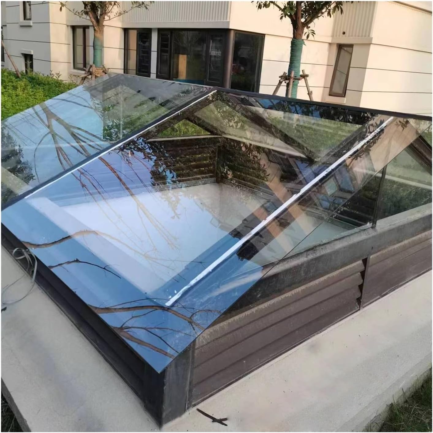 PC Endurance Board, 1.5mm Polycarbonate Plastic Sheet, UV/Impact/Flame Retardant Sunlight Panels, Outdoor Greenhouses Garden Canopy Covering, Easy To Bend ( Color : Clear , Size : 0.6x3M/23.63x118.14i